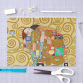 Papier Mousseline Gustav Klimt Exécution Nouveau Couple (Artisanat)