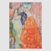 Papier Mousseline Gustav Klimt - Femmes amis