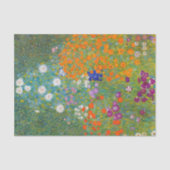Papier Mousseline Gustav Klimt - Jardin des fleurs (Recto)