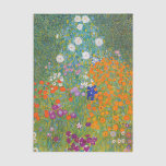 Papier Mousseline Gustav Klimt - Jardin des fleurs<br><div class="desc">Jardin aux fleurs - Gustav Klimt en 1905-1907</div>