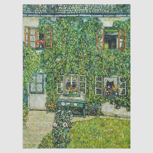 Papier Mousseline Gustav Klimt - La Maison de Guardaboschi