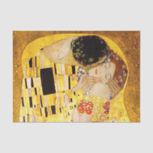 Papier Mousseline Gustav Klimt La Peinture Classique Du Kiss
