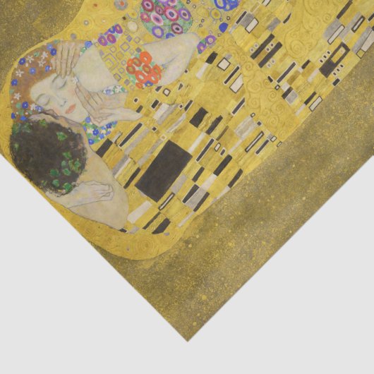 Papier Mousseline Gustav Klimt - Le baiser (Détail)