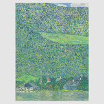 Papier Mousseline Gustav Klimt - Litzlberg am Attersee<br><div class="desc">Litzlberg am Attersee / Litzlberg on the Attersee - Gustav Klimt, Huile sur toile, 1915</div>
