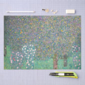 Papier Mousseline Gustav Klimt - Rosiers sous les arbres (Artisanat)
