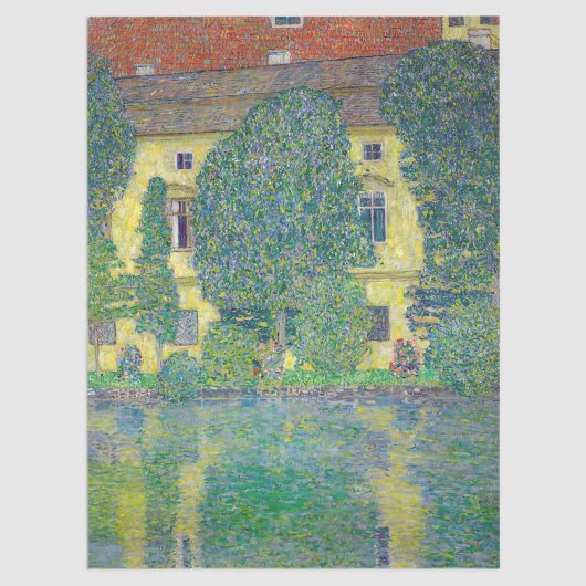 Papier Mousseline Gustav Klimt - Schloss Kammer am Attersee III