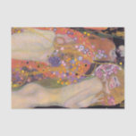 Papier Mousseline Gustav Klimt - Serpents d'eau II<br><div class="desc">Serpents d'eau II / Wasserschlangen II - Gustav Klimt,  Huile sur toile,  1904-1907</div>