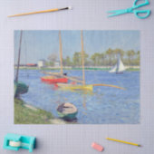 Papier Mousseline Gustave Caillebotte - La Seine à Argenteuil (Artisanat)