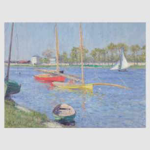 Papier Mousseline Gustave Caillebotte - La Seine à Argenteuil