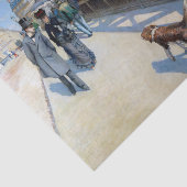 Papier Mousseline Gustave Caillebotte - Le Pont de l'Europe (Détail)