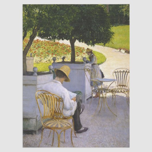 Papier Mousseline Gustave Caillebotte - Les Orangers