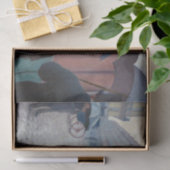 Papier Mousseline Gustave Caillebotte - Paris Street ; Rainy Day (Cadeau)