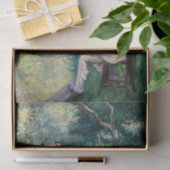 Papier Mousseline Gustave Caillebotte - Pêche à la ligne (Cadeau)