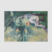 Papier Mousseline Gustave Caillebotte - Pêche à la ligne (Recto)