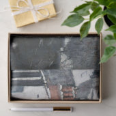 Papier Mousseline Gustave Caillebotte - Toits dans la neige (Cadeau)