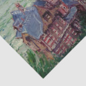 Papier Mousseline Gustave Caillebotte - Villas à Trouville (Détail)