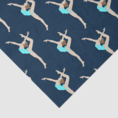 Papier Mousseline Gymnaste féminine (Détail)