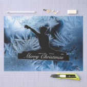 Papier Mousseline Gymnastique "Joyeux Noël" Frozen (Artisanat)