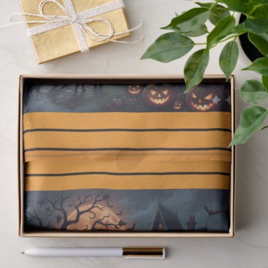 Papier Mousseline Halloween (Cadeau)