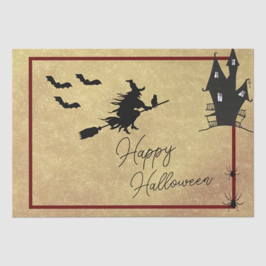 Papier Mousseline Halloween (Recto)
