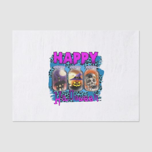 Papier Mousseline Halloween (Recto)