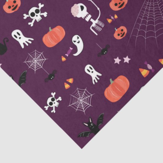 Papier Mousseline Halloween (Détail)