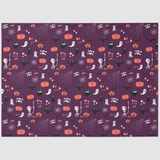 Papier Mousseline Halloween (Recto)