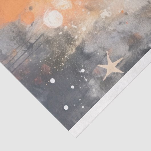 Papier Mousseline Halloween 2023, sorcière mode (Détail)