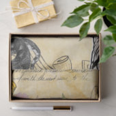 Papier Mousseline Halloween Alchimie Pink Peony Ephemera squelette (Cadeau)