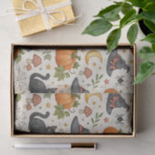 Papier Mousseline Halloween Black Kitten Cottage (Cadeau)