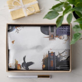 Papier Mousseline Halloween Camion Collecte 1 Papier de découpage (Cadeau)