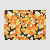 Papier Mousseline Halloween Candy Corn Seamless Pattern (Recto)