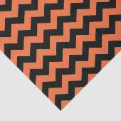 Papier Mousseline Halloween chevron tissu papier cadeau sac cadeau (Détail)