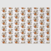 Papier Mousseline Halloween Chien Dalmatien Trick ou traitement (Recto)