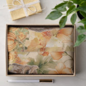 Papier Mousseline Halloween Chouettes d'aquarelle et découpage Citro (Cadeau)