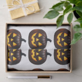 Papier Mousseline Halloween Citrouille festif (Cadeau)