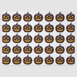 Papier Mousseline Halloween Citrouille festif