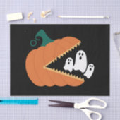 Papier Mousseline Halloween Citrouille Funny Fantômes Garçons Enfant (Artisanat)