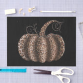 Papier Mousseline Halloween Citrouille Plaid Leopard automne Thanksg (Artisanat)