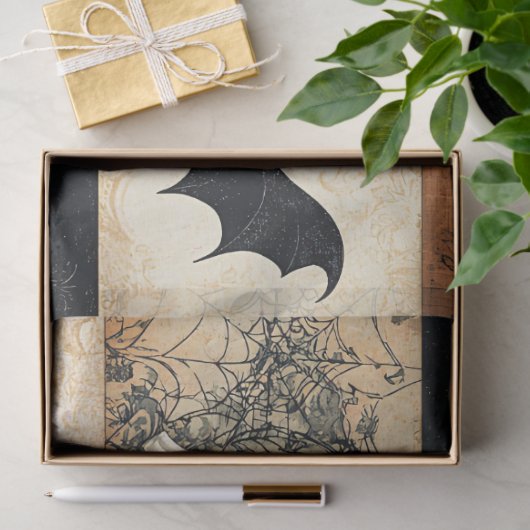 Papier Mousseline Halloween Collecte Fantôme & Découpage Citrouille (Cadeau)