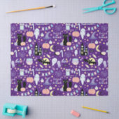 Papier Mousseline Halloween coloré (Artisanat)