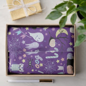 Papier Mousseline Halloween coloré (Cadeau)