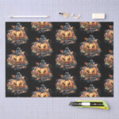 Papier Mousseline Halloween déplaisant Jack-O' Motif à lanterne (Artisanat)