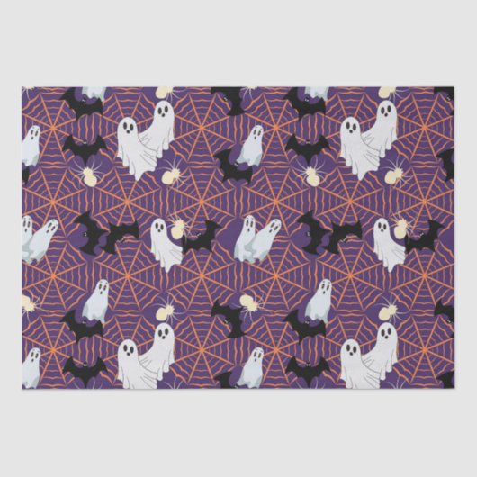 Papier Mousseline Halloween design (Recto)