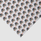 Papier Mousseline Halloween éffrayant et heureux (Détail)