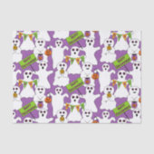 Papier Mousseline Halloween fantôme éffrayant (Recto)