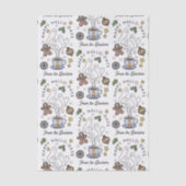 Papier Mousseline Halloween Fête de Noël à thème (Recto)