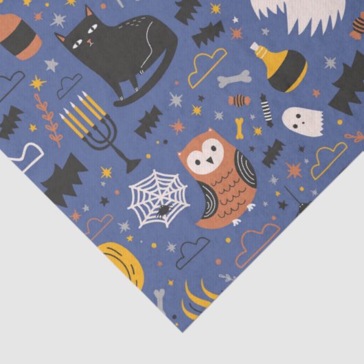 Papier Mousseline Halloween Fright (Détail)