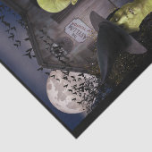 Papier Mousseline Halloween gothique américain (Détail)