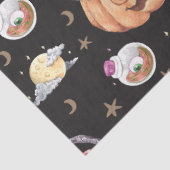 Papier Mousseline Halloween gothique Découpage éphémère papier de ti (Détail)